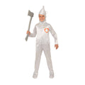 Silver-Orange - Front - Wizard Of Oz Childrens-Kids Tin Man Costume