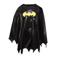 Black-Yellow - Front - Batman Childrens-Kids Deluxe Batgirl Costume