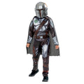 Black - Side - Star Wars: The Mandalorian Childrens-Kids Costume