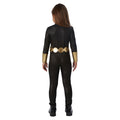 Black-Gold - Back - Avengers Assemble Girls Black Widow Costume