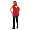 Blue-Red - Lifestyle - Supergirl Womens-Ladies Costume Top