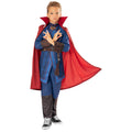 Blue-Red-Brown - Front - Doctor Strange Boys Deluxe Costume