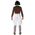 Brown-White - Lifestyle - Willy Wonka & the Chocolate Factory Mens Oompa Loompa Costume