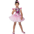 Pink - Side - Barbie Childrens-Kids Ballerina Costume