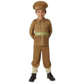 Brown - Front - Bristol Novelty Boys WW1 Soldier Costume
