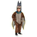 Brown-Grey - Front - DC League Of Super-Pets Childrens-Kids Ace Costume