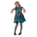 Multicoloured - Side - Bristol Novelty Girls Frankie Costume