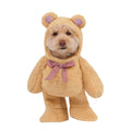 Brown - Front - Bristol Novelty Teddy Bear Walking Dog Costume