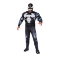Black-White - Front - Venom Mens Deluxe Costume