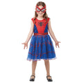 Blue-Red - Front - Marvel Girls Deluxe Spider-Girl Tutu Skirt Costume
