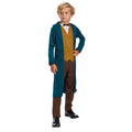 Blue-Brown - Side - Fantastic Beasts And Where To Find Them Childrens-Kids Newt Scamander Costume