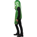 Green-Black - Side - Rick And Morty Unisex Adult Pickle Rick Costume