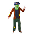 Multicoloured - Front - Bristol Novelty Unisex Big Head Frankenstein Costume