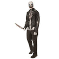 Black-White - Front - Bristol Novelty Mens Skeleton Costume