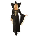 Black-Gold - Front - Bristol Novelty Witch Web Costume Dress