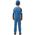 Blue-Red-White - Back - Captain America Childrens-Kids Costume