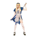 Blue-White - Front - Bristol Novelty Womens-Ladies Malice In Horrorland Costume