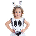 White-Silver - Back - Bristol Novelty Childrens-Kids Ghost Bopper Headband