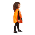 Orange-Black-Green - Side - Bristol Novelty Childrens-Kids Pumpkin Halloween Costume