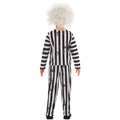 Black-White - Back - Beetlejuice Boys Striped Costume