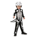 Black-White - Front - Bristol Novelty Childrens-Kids Dinosaur Skeleton Costume