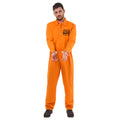 Orange - Front - Bristol Novelty Unisex Adult Convict Costume