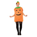 Orange-Green-Black - Back - Bristol Novelty Womens-Ladies Pumpkin Costume