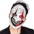 White-Black-Red - Back - Bristol Novelty Unisex Adult Sinister Jester 1-2 Mask