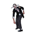 Black-Grey-Red - Back - Bristol Novelty Mens Bloody Butler Costume