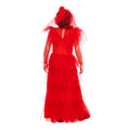 Red - Back - Beetlejuice Womens-Ladies Lydia Deetz Wedding Costume Dress