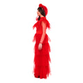 Red - Lifestyle - Beetlejuice Womens-Ladies Lydia Deetz Wedding Costume Dress