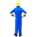 Blue - Back - Fireman Sam Boys Costume