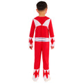 Red - Back - Mighty Morphin Power Rangers Childrens-Kids Red Power Ranger Costume