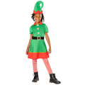 Green-Red - Front - Bristol Novelty Childrens-Kids Elf Costume