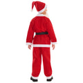 Red-White - Back - Rubies Childrens-Kids Santa Costume