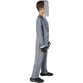 Grey-White - Lifestyle - Skibidi Toilet Boys Speakerman Costume