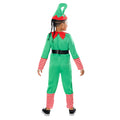 Green-Red-White - Back - Bristol Novelty Childrens-Kids Elf Costume