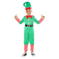 Green-Red-White - Front - Bristol Novelty Childrens-Kids Elf Costume