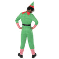 Green-Red-White - Back - Bristol Novelty Unisex Adult Elf Costume