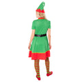 Green-Red - Back - Bristol Novelty Womens-Ladies Costume Dress