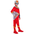 Red - Side - Power Rangers Childrens-Kids Cosmic Fury Red Power Ranger Costume