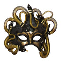 Black-Gold - Front - Bristol Novelty Unisex Medusa Eye Mask With Ribbon Tie