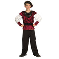 Red-Black-White - Front - Bristol Novelty Childrens-Boys Renaissance Prince Costume