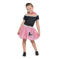 Pink-Black - Front - Bristol Novelty Childrens-Girls Rock N Roll Sequin Dress
