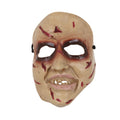 Beige-Red - Front - Bristol Novelty Unisex Halloween Horror Smiling Face Mask