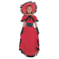 Red-Black - Front - Bristol Novelty Childrens-Girls Scarlett Costume