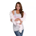 White - Back - Bristol Novelty Unisex Adults Budget Feather Boa