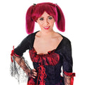 Burgundy - Front - Bristol Novelty Unisex Adults Steampunk Wig