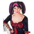 Black-Pink - Front - Bristol Novelty Unisex Adults Steampunk Wig