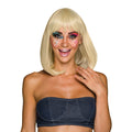 Blonde - Side - Bristol Novelty Womens-Ladies Straight Bob Wig